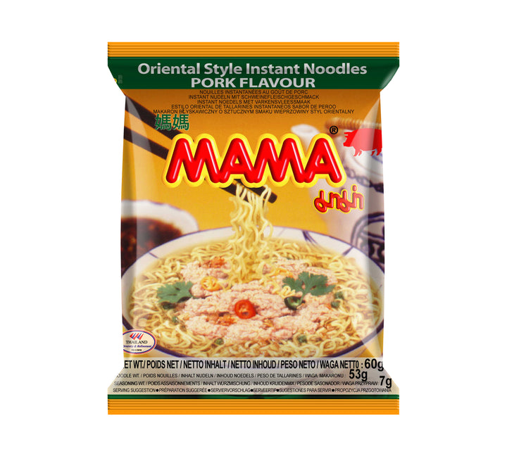 MAMA Ramen Style Instant Oriental Noodles, Bean Thread Clear Soup Flavor