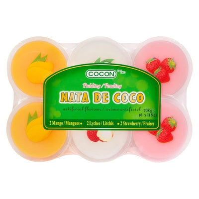 Cocon Nata de Coco Pudding, Malaysian | SouthEATS