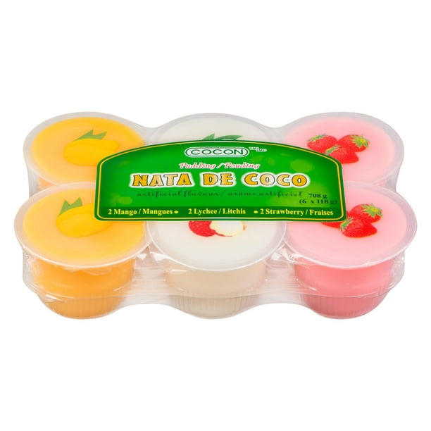 Cocon Nata de Coco Pudding, Malaysian | SouthEATS