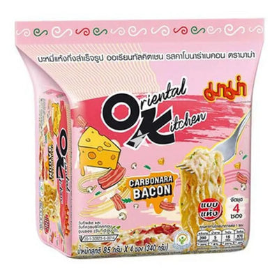 Mama Oriental Kitchen Instant Noodles Carbonara Bacon Flavor | SouthEATS