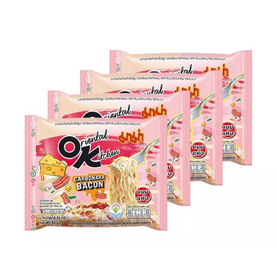 Mama Oriental Kitchen Instant Noodles Carbonara Bacon Flavor | SouthEATS