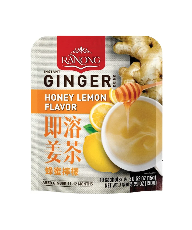 Ranong Instant Ginger Drink Honey Lemon Flavor