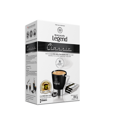 Trung Nguyen Legend Classic 3 in 1 Instant Coffee, 204 grams, Vietnamese | SouthEATS