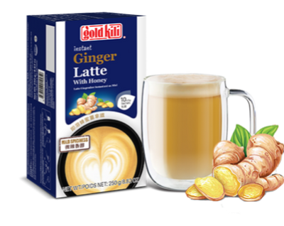 Gold Kili Instant Ginger Latte with Honey, Singaporean | SouthEATS