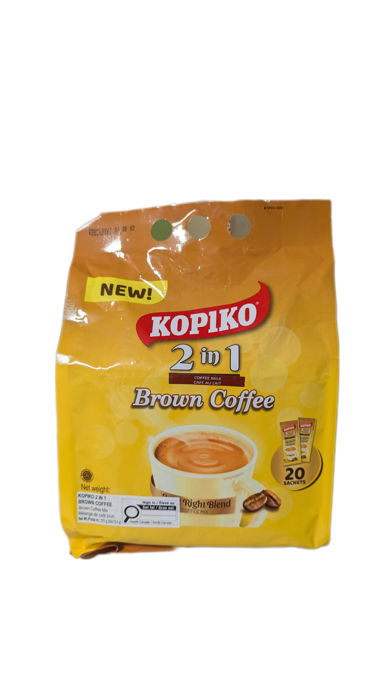 Kopiko 2 in 1 Instant Brown Coffee, Product of Indonesia | SouthEATS