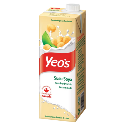 1 liter Carton of Yeo's Soy Bean Drink, Product of Malaysia | SouthEATS