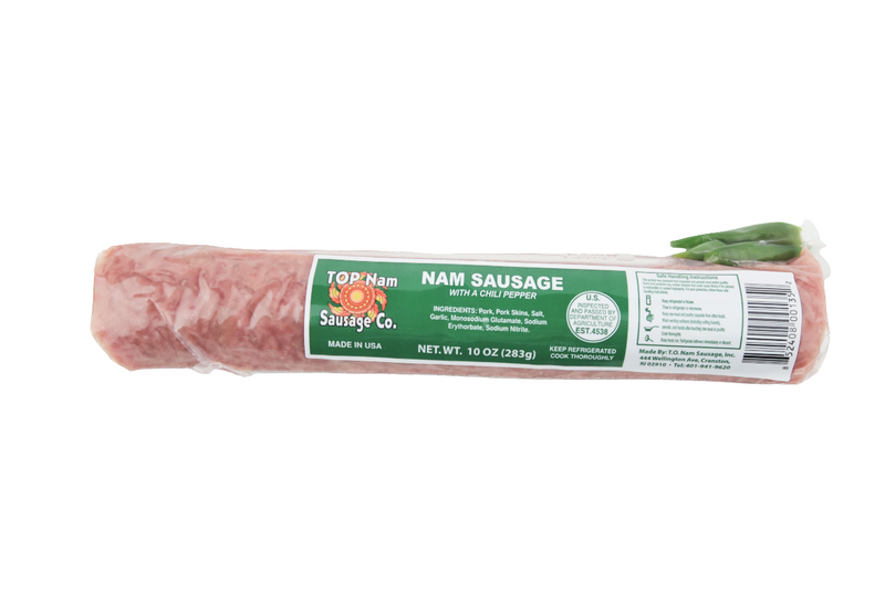 TOP Nam Sausage with Chili Pepper 9 oz (large)