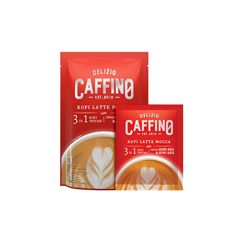 Delizio Caffino 3 in 1 Mocha Coffee Latte Instant Coffee, Indonesian | SouthEATS