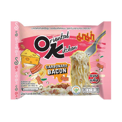 Mama Oriental Kitchen Instant Noodles Carbonara Bacon Flavor | SouthEATS