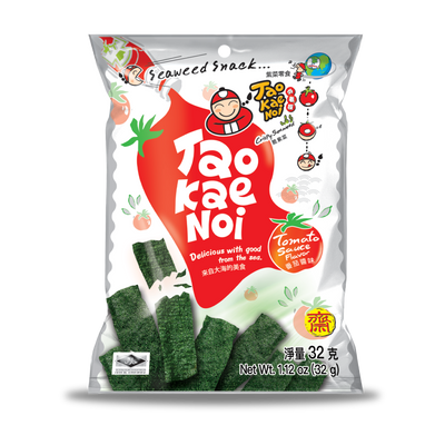 Seasoned Nori Seaweed - Sriracha Thai Sauce Flavor 32g Taokaenoi | SATSUKI