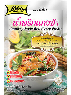 Lobo Country Style Red Curry Paste, Thai Cuisine | SouthEATS